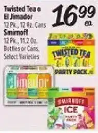 El Super Twisted Tea or El Jimador offer