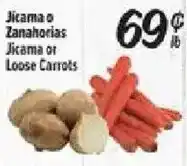El Super Jicama or Loose Carrots offer