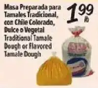 El Super Traditional Tamale Dough or Flavored Tamale Dough offer