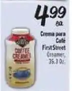 El Super FirstStreet Creamer offer