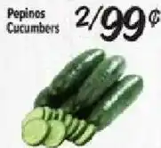 El Super Pepinos Cucumbers offer