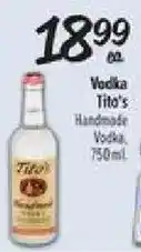 El Super Tito's Handmade Vodka offer