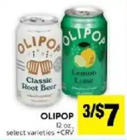 Lucky Supermarkets Olipop classic root beer offer