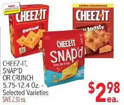 Ingles Markets Cheez-it, Snap'd or Crunch offer