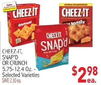 Ingles Markets Cheez-it, Snap'd or Crunch offer