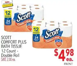 Ingles Markets Scott comfort plus bath tissue offer