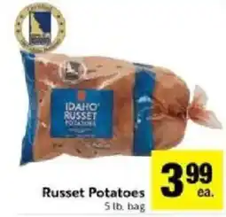 Lucky Supermarkets Idaho russet potatoes offer