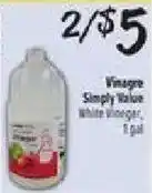 El Super Simply Value White Vinegar offer