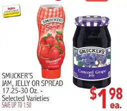 Ingles Markets Smucker's jam, jelly or spread offer