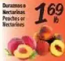 El Super Peaches or Nectarines offer