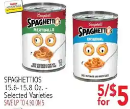 Ingles Markets Campbell's Spaghettios offer