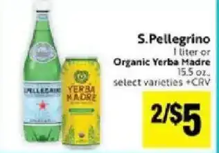 S.Pellegrino Organic Yerba Madre