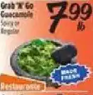 El Super Grab N' Go Guacamole offer