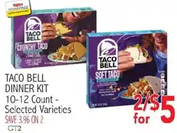 Ingles Markets Taco Bell Dinner Kit offer