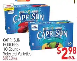 Ingles Markets Capri Sun pouches offer