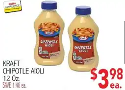 Ingles Markets Kraft chipotle aioli offer
