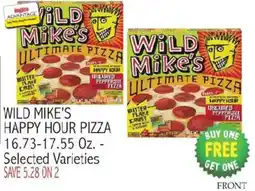 Ingles Markets Wild Mike's happy hour pizza offer