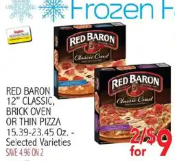 Ingles Markets Red Baron classic crust pizza offer