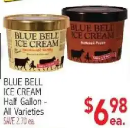 Ingles Markets Blue Bell ice cream offer