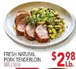 Ingles Markets Fresh Natural Pork Tenderloin offer