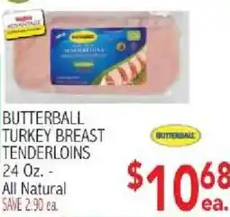 Ingles Markets Butterball turkey breast tenderloins offer