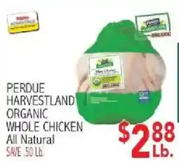 Ingles Markets Perdue harvestland organic whole chicken offer
