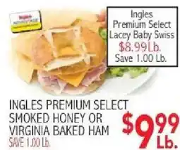 Ingles Markets Ingles premium select lacey baby swiss offer