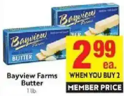 Save Mart Bayview Farms Butter offer
