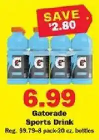 Schnucks Gatorade Sports Drink offer