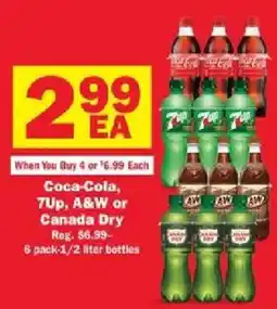 Schnucks Coca-Cola, 7Up, A&W or Canada Dry offer