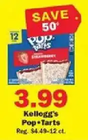 Schnucks Kellogg's Pop-Tarts offer