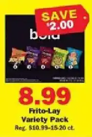 Schnucks Frito-Lay Variety Pack offer