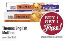 Lowes Foods Thomas English Muffins offer