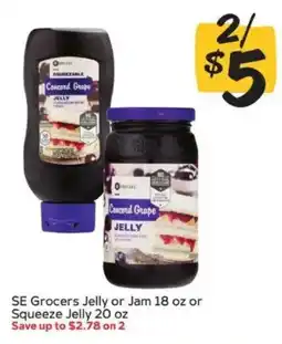Winn Dixie SE Grocers Jelly or Jam offer