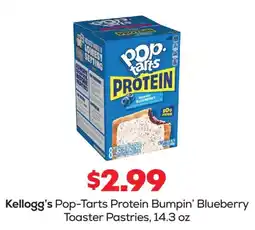 Grocery Outlet Kellogg's Pop-Tarts Protein Bumpin' Blueberry offer