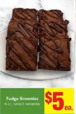 Save Mart Fudge Brownies offer