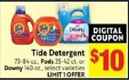 Save Mart Tide Detergent offer