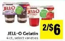 Save Mart Jell-o gelatin offer