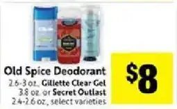 Save Mart Old Spice Deodorant offer