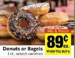 Save Mart Donuts or Bagels offer