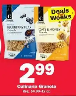 Schnucks Culinaria Granola offer