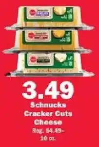 Schnucks Schnucks Cracker Cuts Cheese offer