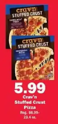 Schnucks Crav'n Stuffed Crust Pizza offer