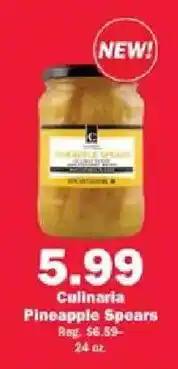 Schnucks Culinaria Pineapple Spears offer