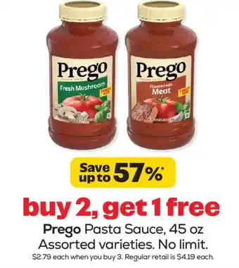 Prego Pasta Sauce