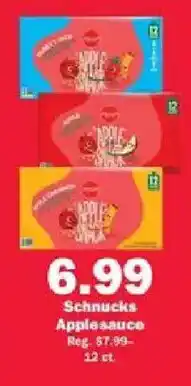 Schnucks Schnucks Applesauce offer