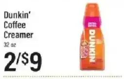 Lowes Foods Dunkin' Coffee Creamer offer