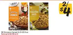 Winn Dixie Se grocers cereal offer