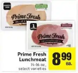 Save Mart Prime Fresh Lunchmeat offer