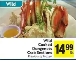 Save Mart Wild Cooked Dungeness Crab Sections offer